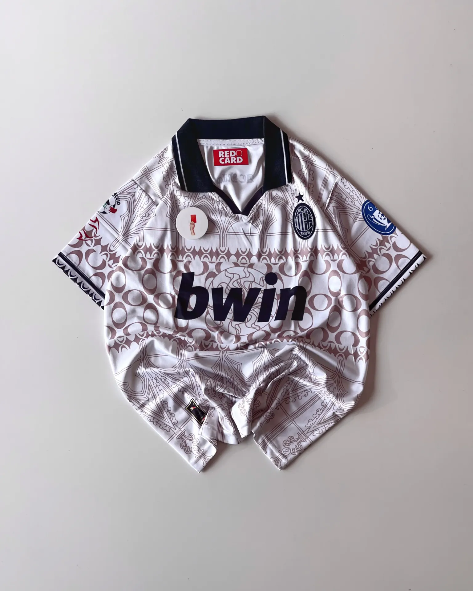 MALDINI AC MILAN RETRO WHITE (embroidery)