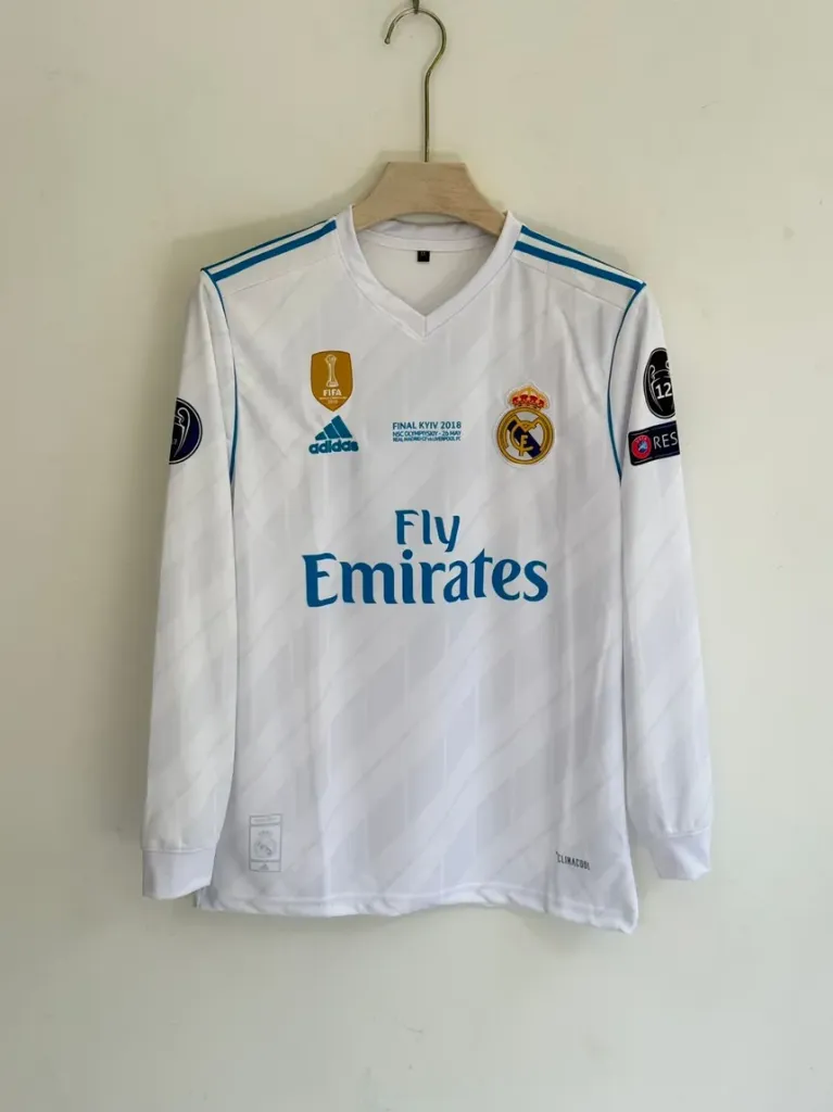 RONALDO REAL MADRID 2018 FULL SLEEV EMBROIDERY (XS)